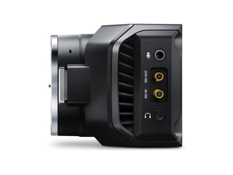 Blackmagic Micro Studio Camera 4K side view