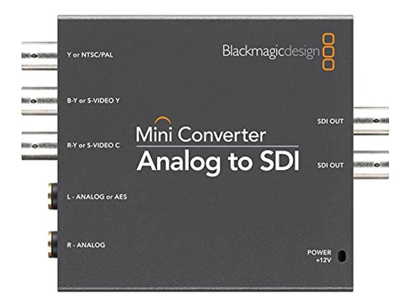 Blackmagic analog to SDI converter